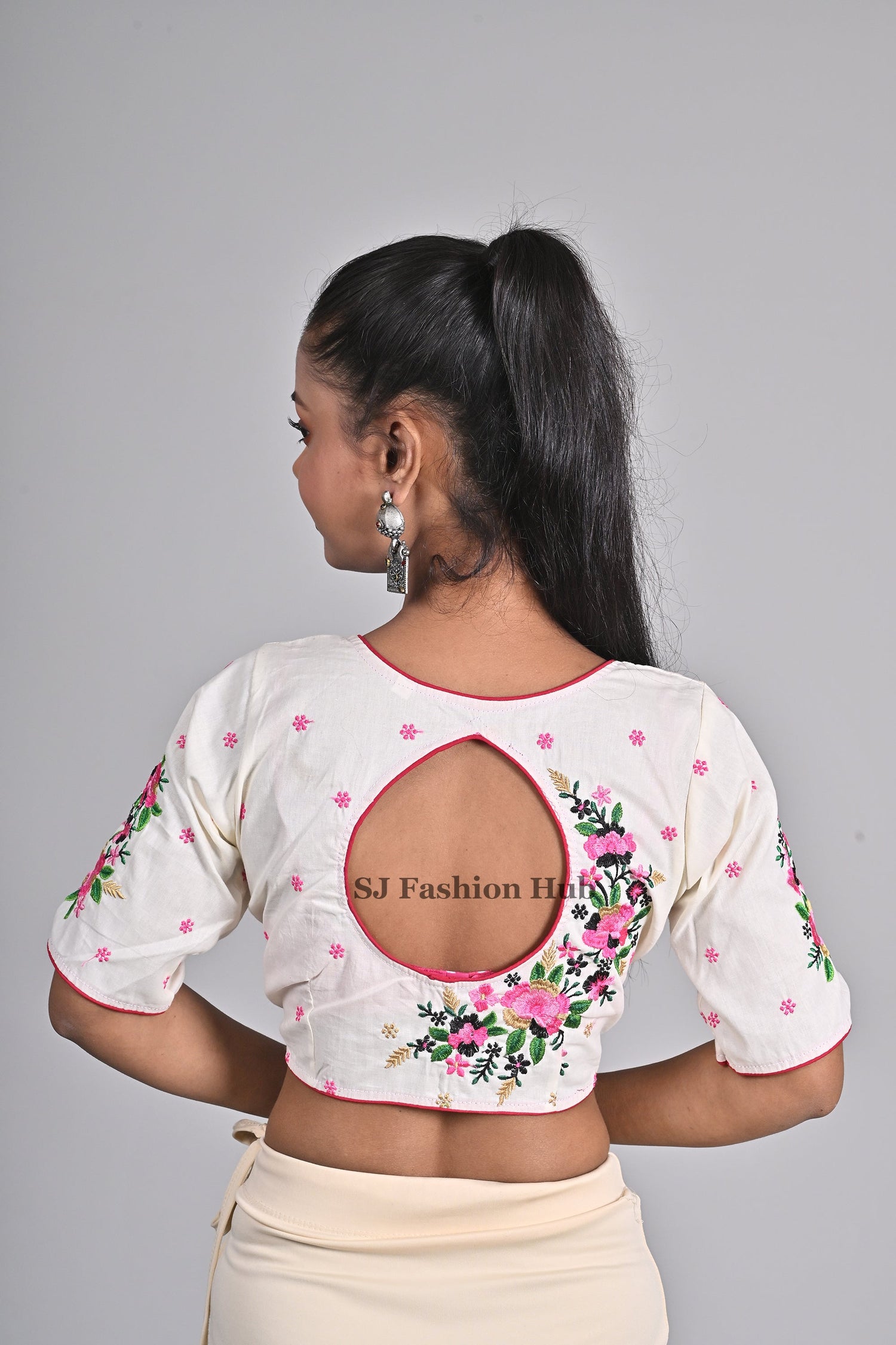 Cotton Embroidery Blouse