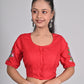 Red Embroidered blouses for sarees