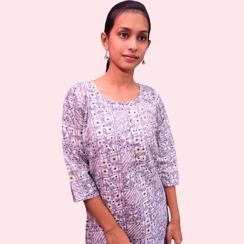 Cotton Kurti Pant Set