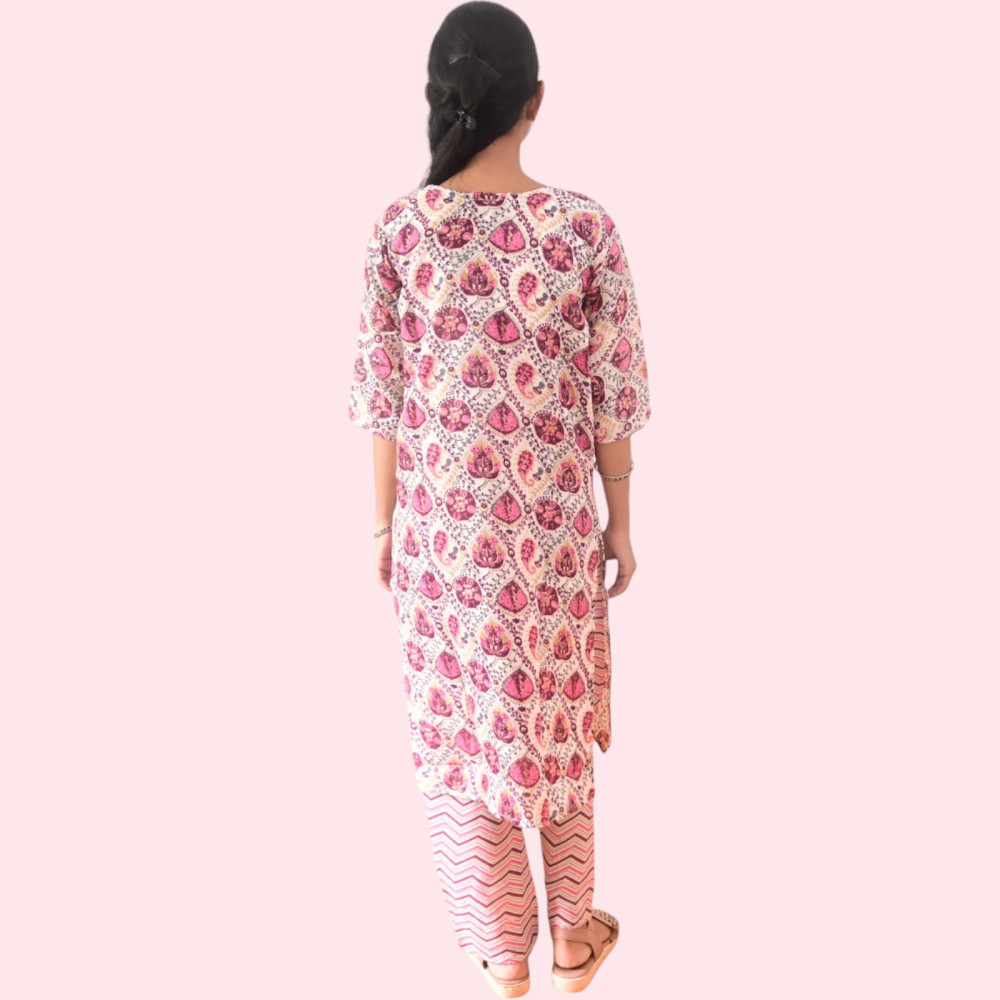 Cotton Kurti Pant Set