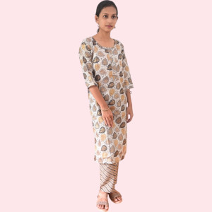 Cotton Kurti Pant Set