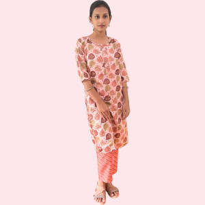 Cotton Kurti Pant Set