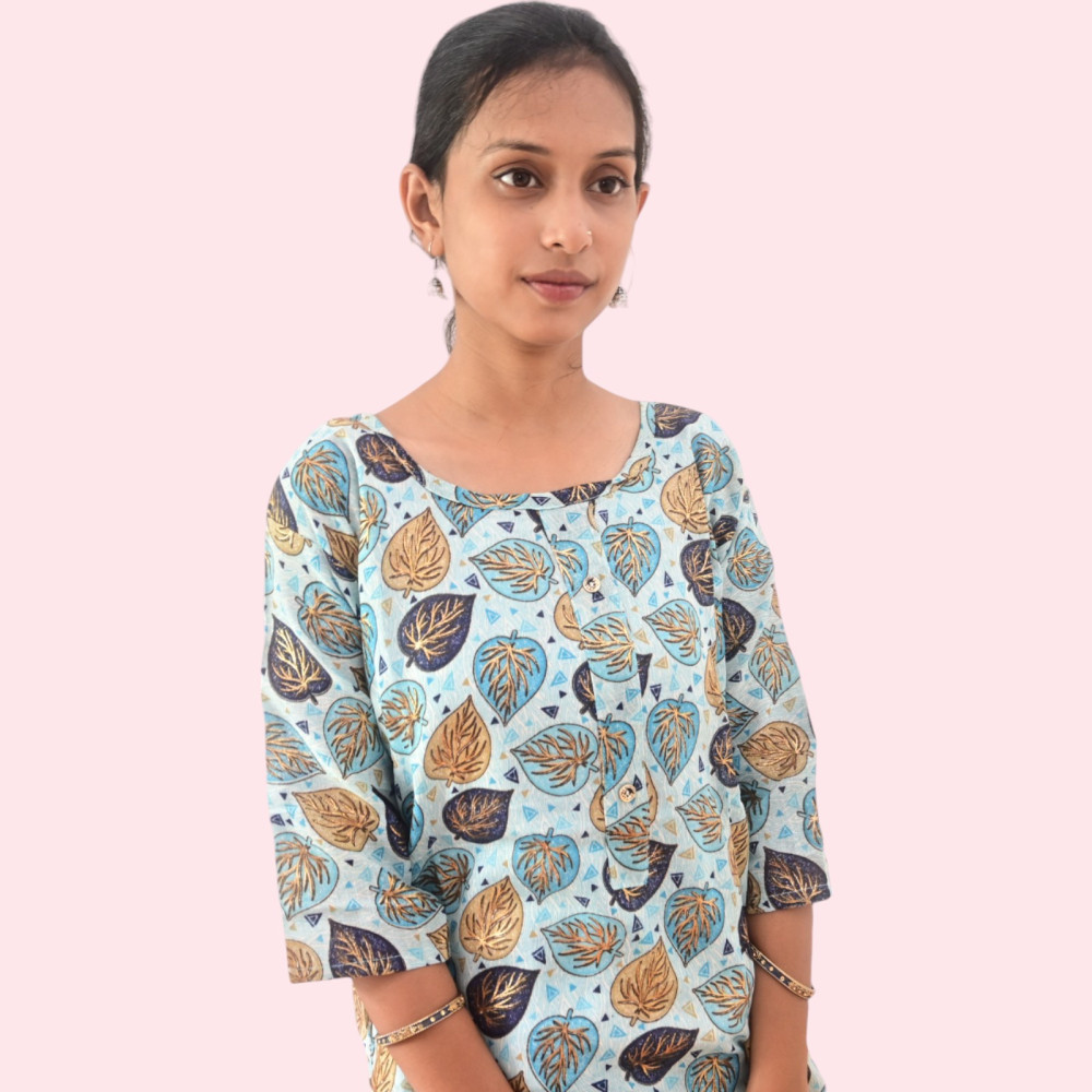 Cotton Kurti Pant Set