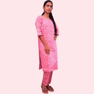 Cotton Kurti Pant Set