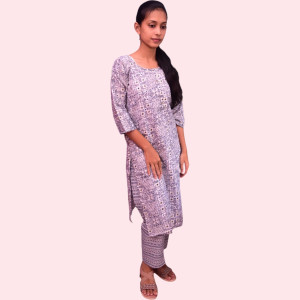 Cotton Kurti Pant Set