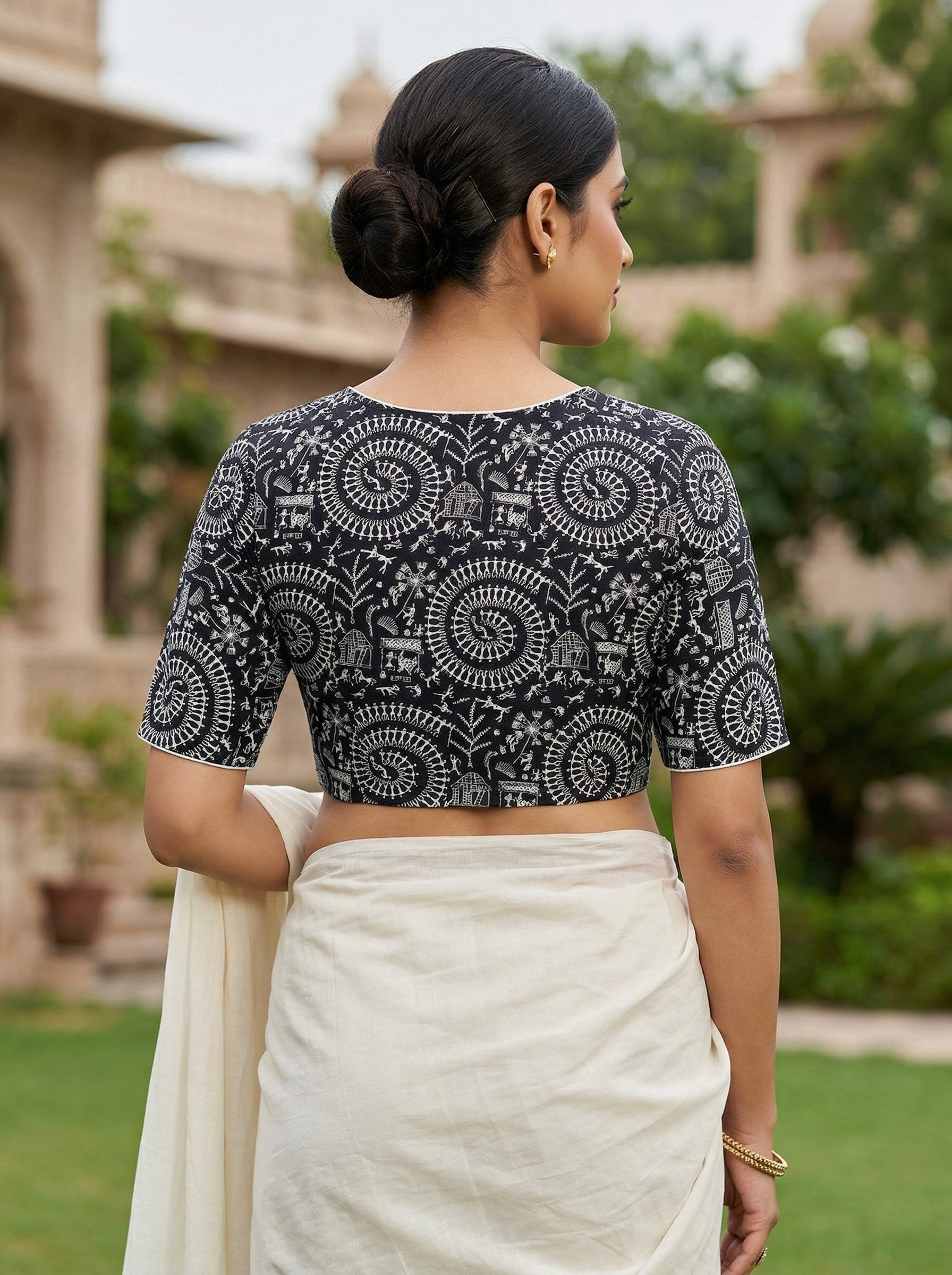 Madhubani Printed Blouses